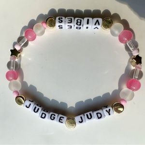 “Judge Judy Vibes” Bracelet + FREE Mini Stacker